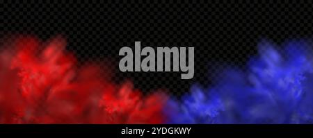 Brouillard de flamme néon abstrait. Concept de confrontation dans la compétition de boxe sportive. Illustration de Vecteur