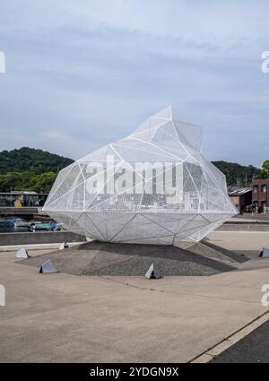 Pavillon Naoshima par Sou Fujimoto architectes à Naoshima Japon Banque D'Images