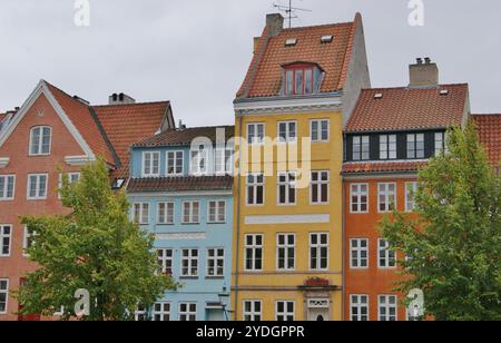 Merveilleux joyaux architecturaux de Copenhague Banque D'Images