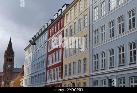 Merveilleux joyaux architecturaux de Copenhague Banque D'Images