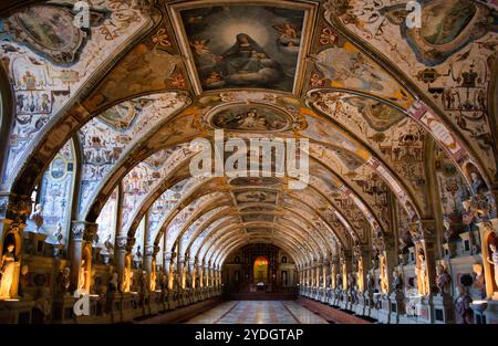 L'Antiquarium Renaissance de la Residenz, Munich, Allemagne Banque D'Images