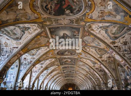 L'Antiquarium Renaissance de la Residenz, Munich, Allemagne Banque D'Images