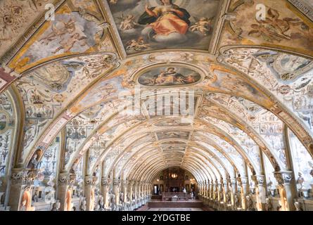 L'Antiquarium Renaissance de la Residenz, Munich, Allemagne Banque D'Images