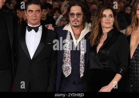 Roma, Italie. 26 octobre 2024. Foto : Stefano Colarieti /LaPresseRoma, 26/10/2024 Auditorium Parco della Musica RoFF19 Festa del Cinema di Roma 19Red Carpet per il film : mod&#xec ;- Three Days on the Wing of Madnessnella foto : photo : Stefano Colarieti /LaPresseRome, 26/10/2024 Auditorium Parco della Musica RoFF19 Rome film Fest 19 Red Carpet for the Mod&#xedessnay of the Mod and the Live News : The Madnay of the Mod & Dessin Banque D'Images