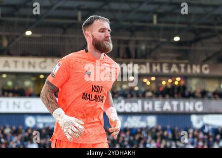 #21, Jak Alnwick de Cardiff lors du Sky Bet Championship match entre West Bromwich Albion et Cardiff City aux Hawthorns, West Bromwich le samedi 26 octobre 2024. (Photo : Stuart Leggett | mi News) crédit : MI News & Sport /Alamy Live News Banque D'Images