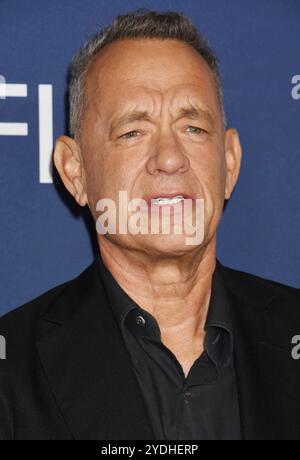 HOLLYWOOD, CALIFORNIE - OCTOBRE 25 : Tom Hanks assiste à la projection en avant-première mondiale de 'Here' lors du Festival AFI 2024 au TCL Chinese Theatre sur OC Banque D'Images