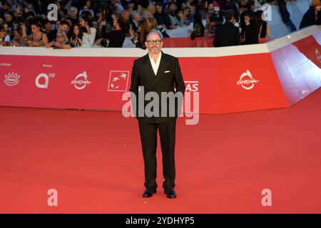 Rome, Italie. 26 octobre 2024. Edward Berger assiste au tapis rouge du film ' Conclave ' au Rome film Fest 2024 à l'Auditorium Parco della Musica. Crédit : SOPA images Limited/Alamy Live News Banque D'Images