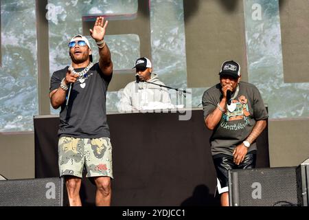 Napa, Californie, États-Unis. 24 mai 2024. Nelly se produit sur scène au BottleRock 2024 Music Festival. Crédit : Ken Howard/Alamy Banque D'Images