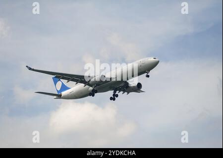 15.07.2023, Singapour, République de Singapour, Asie, Airbus A330-300 cargo exploité par Galistair Malta pour le compte de Galistair Infinite Banque D'Images