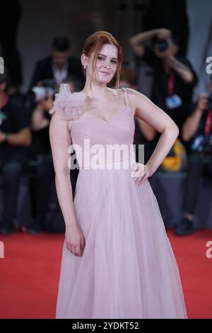 TESA Litvan assiste au tapis rouge « Diva Futura » lors du 81ème Festival International du film de Venise à Venise au Palazzo del Cinema le 4 septembre 2024. Banque D'Images