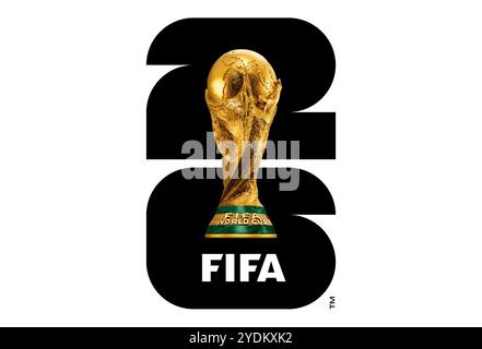 Logo Coupe du monde de la FIFA 2026 Banque D'Images