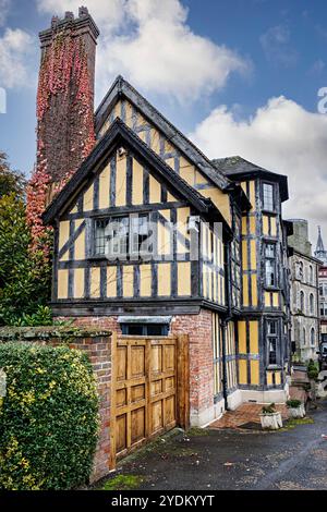 Bâtiment à colombages, Shrewsbury, Angleterre, Royaume-Uni Banque D'Images