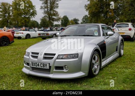 2004 MG XPower SV-R, en exposition au salon privé concours d’Elégance qui se tient au Blenheim Palace. Banque D'Images
