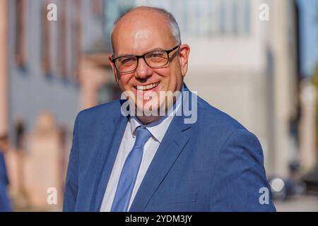 Andreas Bovenschulte SPD, Präsident des Senats und Bürgermeister Bremen Porträt, Einzelbild, 24.10.2024, Leipzig Deutschland, Politik, Ministerpräsidentenkonferenz 2024 Leipzig *** Andreas Bovenschulte SPD, Président du Sénat et maire de Brême Portrait, image unique, 24 10 2024, Leipzig Allemagne , politique, ministre Présidents Conférence 2024 Leipzig xprx Banque D'Images