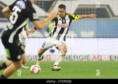 Linz, Autriche. 27 octobre 2024. LINZ, AUTRICHE - OCTOBRE 27 : Branko Jovicic du LASK lors du match de l'Admiral Bundesliga entre le LASK et le SK Sturm Graz au Raiffeisen Arena le 27 octobre 2024 à Linz, Autriche .241027 SEPA 07 037 - 20241027 PD9114 crédit : APA-PictureDesk/Alamy Live News Banque D'Images