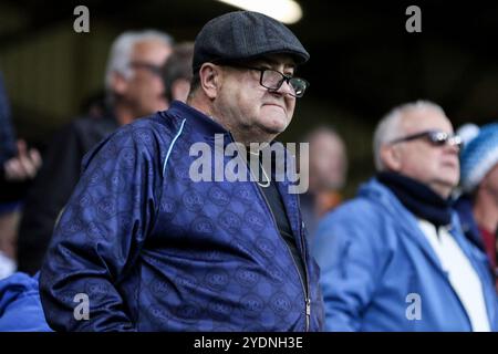 Burnley, Royaume-Uni. 26 octobre 2024. Turf Moor, Bunrley, Angleterre, 26 octobre 2024 : fan de QPR lors du match EFL Sky Bet Championship entre Burnley et Queens Park Rangers à Turf Moor à Burnley, Angleterre, le 26 octobre 2024. (Sean Chandler/SPP) crédit : photo de presse sportive SPP. /Alamy Live News Banque D'Images