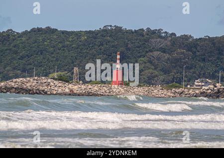 Navegantes-SC,brésil-octobre 25,2024 cette image montre le signe avec le nom 'Navegantes' mis en évidence, symbolisant l'accueil et le spiri maritime Banque D'Images
