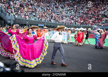 Lors de la formule 1 Gran Premio de la Ciudad de Mexico 2024, 20e manche du Championnat du monde de formule 1 2024 du 25 au 27 octobre 2024 sur l'Autodromo Hermanos Rodriguez, à Mexico, au Mexique Banque D'Images