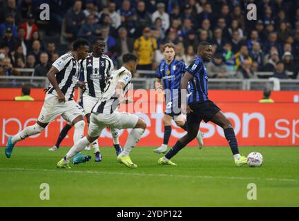 Milan, Italie, 27 octobre 2024, Italien Series A, FC Inter vs Juventus FC, San Siro Stadium Banque D'Images