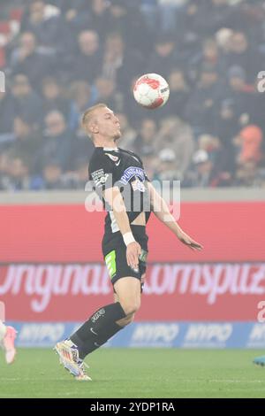 Linz, Autriche. 27 octobre 2024. LINZ, AUTRICHE - OCTOBRE 27 : Mika Biereth de Sturm Graz lors du match de l'Admiral Bundesliga entre le LASK et le SK Sturm Graz au Raiffeisen Arena le 27 octobre 2024 à Linz, Autriche .241027 SEPA 07 120 - 20241027 PD11670 crédit : APA-PictureDesk/Alamy Live News Banque D'Images