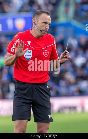 Getafe, Madrid, Espagne. 27 octobre 2024. ARBITRE : CUADRA FERNÃÂNDEZ. (Crédit image : © Oscar Manuel Sanchez/ZUMA Press Wire) USAGE ÉDITORIAL SEULEMENT! Non destiné à UN USAGE commercial ! Banque D'Images