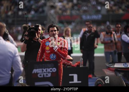 Lors de la formule 1 Gran Premio de la Ciudad de Mexico 2024, 20e manche du Championnat du monde de formule 1 2024 du 25 au 27 octobre 2024 sur l'Autodromo Hermanos Rodriguez, à Mexico, au Mexique Banque D'Images