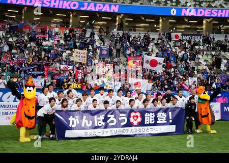 Tokyo, Japon. 26 octobre 2024. Équipe Japon Football/Football : MIZUHO BLUE DREAM MATCH 2024 entre le Japon 4-0 Corée au stade national du Japon à Tokyo, Japon . Crédit : SportsPressJP/AFLO/Alamy Live News Banque D'Images