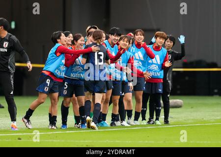 Tokyo, Japon. 26 octobre 2024. Équipe Japon Football/Football : MIZUHO BLUE DREAM MATCH 2024 entre le Japon 4-0 Corée au stade national du Japon à Tokyo, Japon . Crédit : SportsPressJP/AFLO/Alamy Live News Banque D'Images