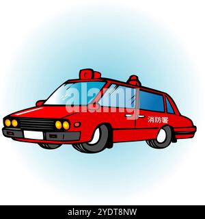 Fourgon publicitaire Banque D'Images