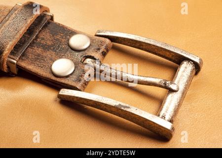 Boucles de ceinture pour hommes Banque D'Images