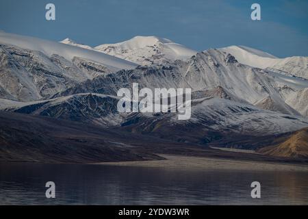 Paysage montagneux, île Axel Heiberg, Nunavut, Arctique canadien, Canada, Amérique du Nord Banque D'Images