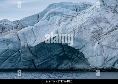 Glacier Belcher, île Devon, Nunavut, Arctique canadien, Canada, Amérique du Nord Banque D'Images