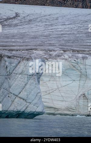 Glacier Belcher, île Devon, Nunavut, Arctique canadien, Canada, Amérique du Nord Banque D'Images