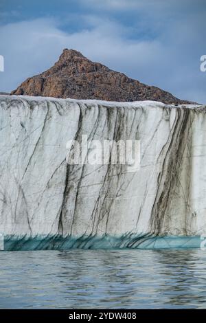 Glacier Belcher, île Devon, Nunavut, Arctique canadien, Canada, Amérique du Nord Banque D'Images