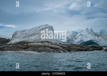 Glacier Belcher, île Devon, Nunavut, Arctique canadien, Canada, Amérique du Nord Banque D'Images