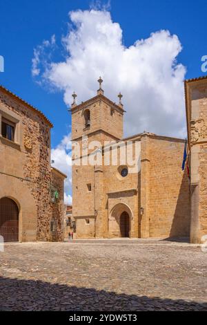 Cathédrale de Santa Maria, Caceres, site du patrimoine mondial de l'UNESCO, Estrémadure, Espagne, Europe Banque D'Images