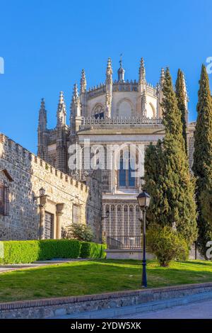 San Juan de los Reyes, Tolède, Patrimoine mondial de l'UNESCO, Castille-la Manche, Espagne, Europe Banque D'Images