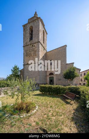 Église mère de San Marco Evangelista, Agnone, Isernia, Molise, Italie, Europe Banque D'Images