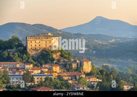 Pescolanciano, Isernia, Molise, Italie, Europe Banque D'Images