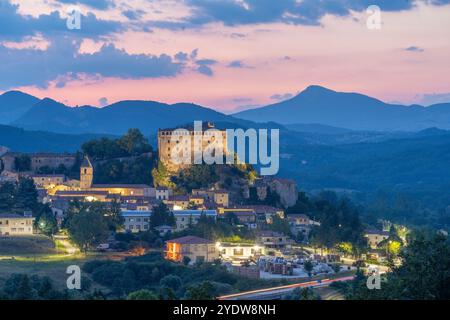 Pescolanciano, Isernia, Molise, Italie, Europe Banque D'Images