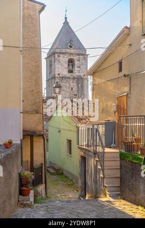 Pescolanciano, Isernia, Molise, Italie, Europe Banque D'Images