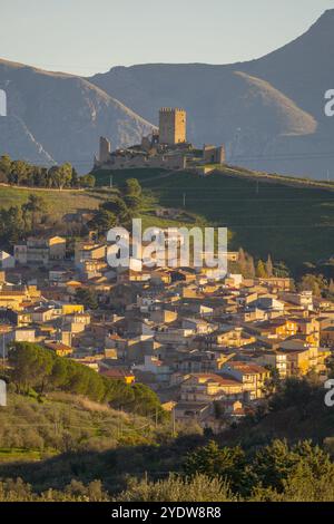 Cefala Diana, Palerme, Sicile, Italie, Méditerranée, Europe Banque D'Images