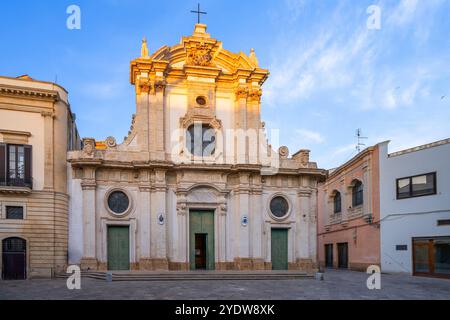 Cathédrale de Santa Maria Assunta, Nardo, Lecce, Salento, Pouilles, Italie, Europe Banque D'Images
