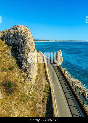 Montagne de Split (Montagna Spaccata), Galatone, Lecce, Salento, Pouilles, Italie, Europe Banque D'Images