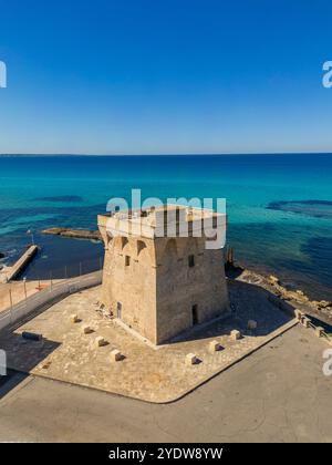 Tour San Giovanni la Pedata, Gallipoli, Lecce, Salento, Pouilles, Italie, Europe Banque D'Images