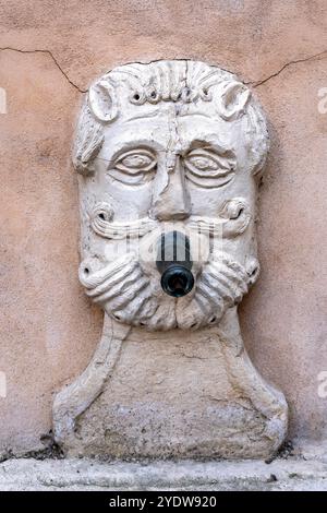 Fontaine Pisciarelle, Fermo, Ascoli Piceno, Marche, Italie, Europe Banque D'Images