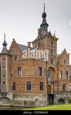 Le château d'Ooidonk est un château situé dans la ville de Deinze, en Flandre orientale, en Belgique, en Europe Banque D'Images