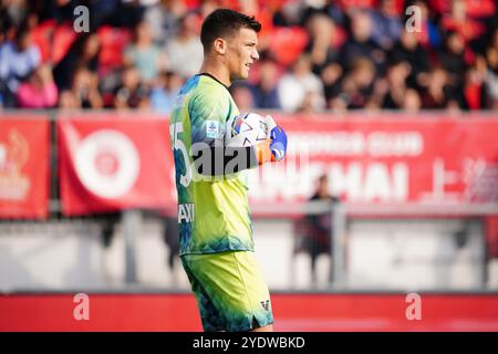 Monza, Italie. 27 octobre 2024. Filip Stankovic (Venezia FC) lors du championnat italien Serie A match de football entre AC Monza et Venezia FC le 27 octobre 2024 au stade U-Power de Monza, Italie - photo Morgese-Rossini/DPPI crédit : DPPI Media/Alamy Live News Banque D'Images