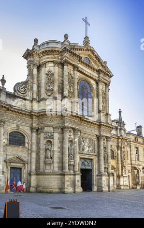 Église notre Dame, ancienne chapelle dominicaine a été construite entre 1684 et 1707, Bordeaux, France, Europe Banque D'Images