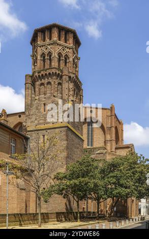 Le couvent augustinien de Toulouse a été fondé en 1286, France, Europe Banque D'Images